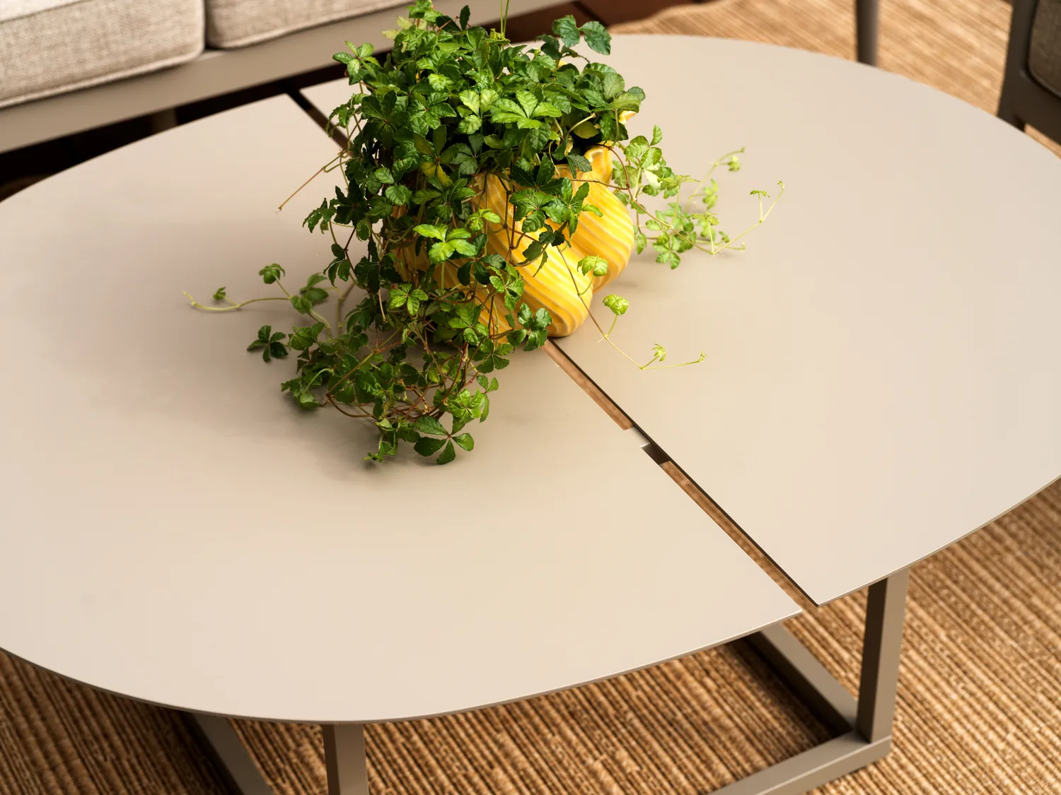 Olive τραπεζάκι σαλονιού, Χακί, 110x80 εκ. Brafab