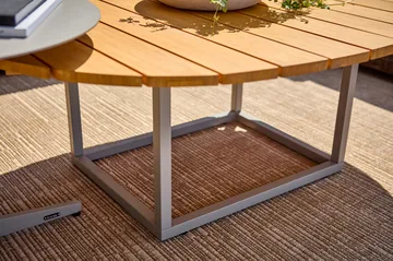 Olive τραπεζάκι σαλονιού - Khaki-μπαμπού, 110x80 εκ. - Brafab