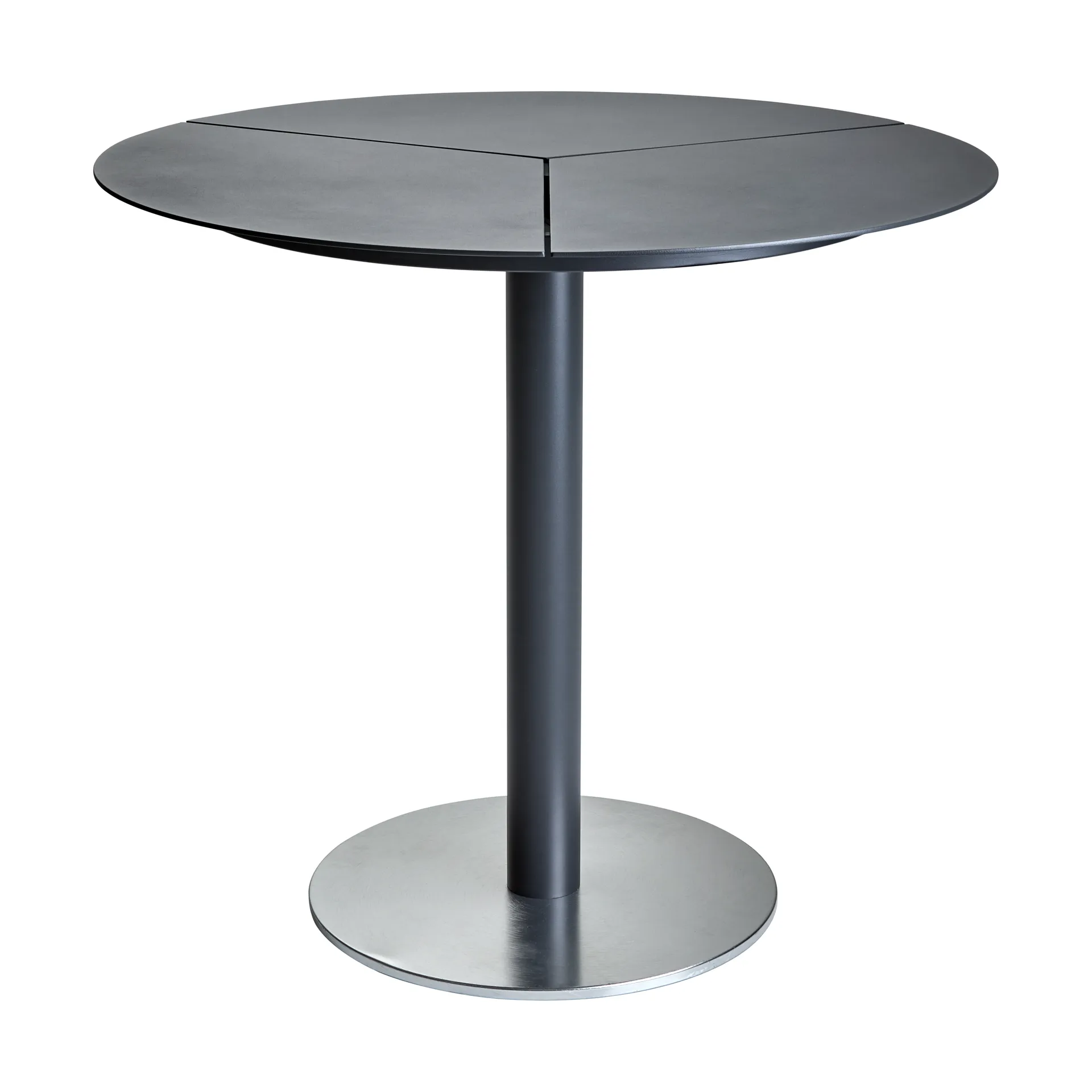 Peace Bistro τραπέζι σαλονιού Ø80 cm Anthracite,  Brafab