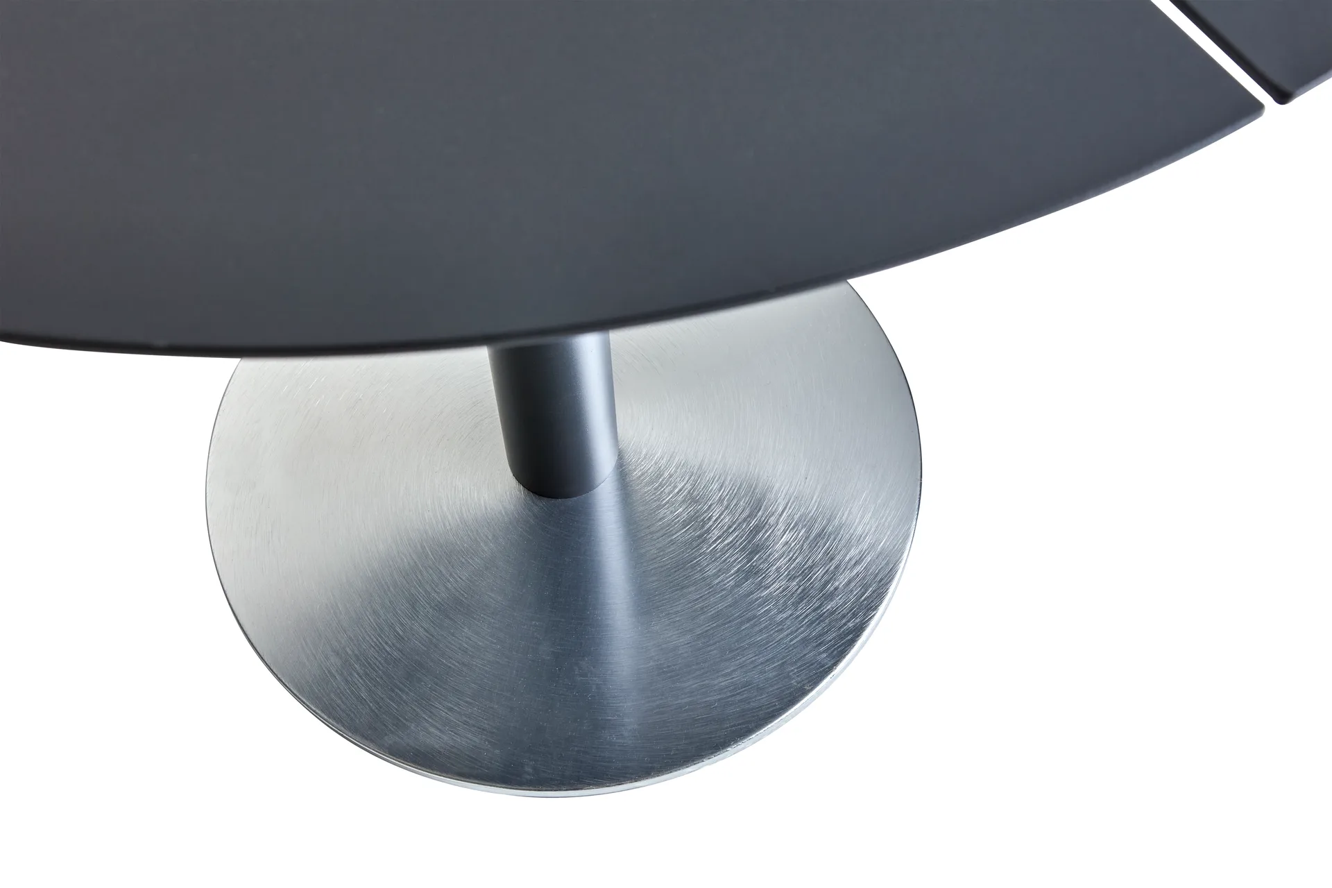 Peace Bistro τραπέζι σαλονιού Ø80 cm Anthracite,  Brafab