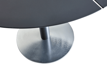 Peace Bistro τραπέζι σαλονιού Ø80 cm Anthracite - undefined - Brafab