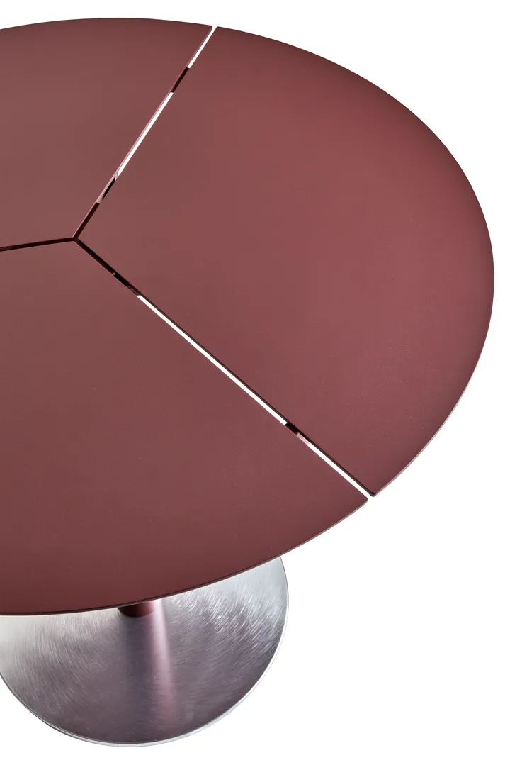 Peace Bistro τραπέζι σαλονιού Ø80 cm Zin red - Brafab