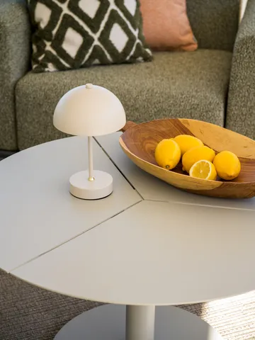 Peace τραπεζάκι σαλονιού - Light grey, Ø80x46 cm - Brafab