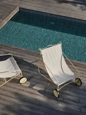 Poul Chair πολυθρόνα lounge - Lemon-off white - Brafab