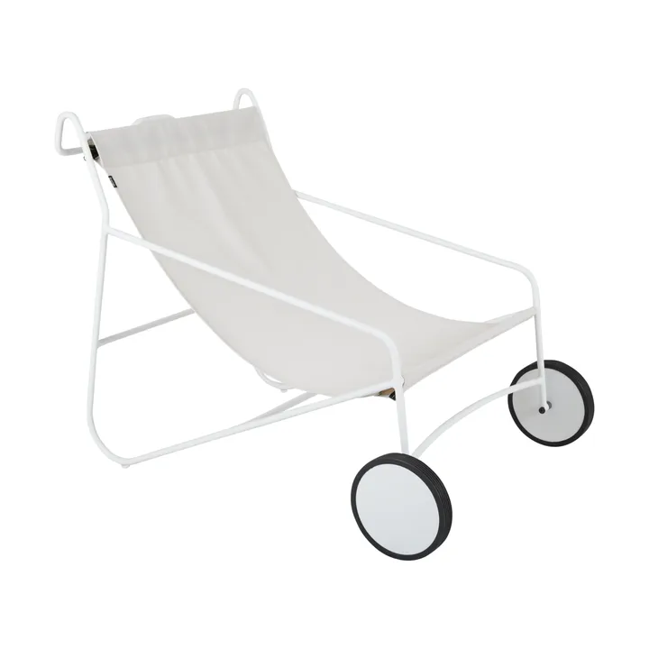 Poul Chair πολυθρόνα lounge - Άσπρο - Brafab