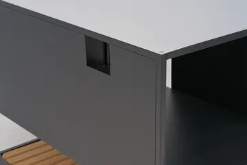 Prep εξωτερική κουζίνα ντουλάπι πάγκου 110x90x70 cm - Μάυρο - Brafab