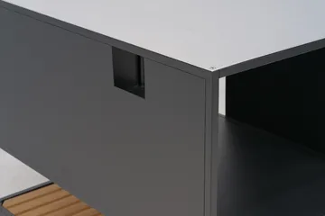 Prep εξωτερική κουζίνα ντουλάπι πάγκου 110x90x70 cm - Μάυρο - Brafab