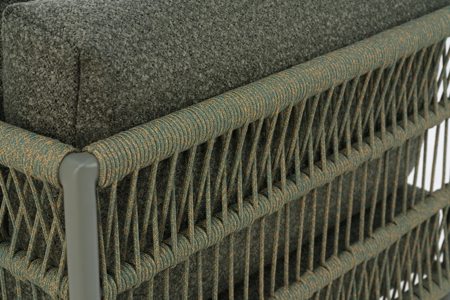 Reno αρθρωτός καναπές, Nordic green-raw avocado, γωνιακό Brafab