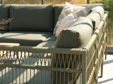 Reno αρθρωτός καναπές - Nordic green-raw avocado, γωνιακό - Brafab