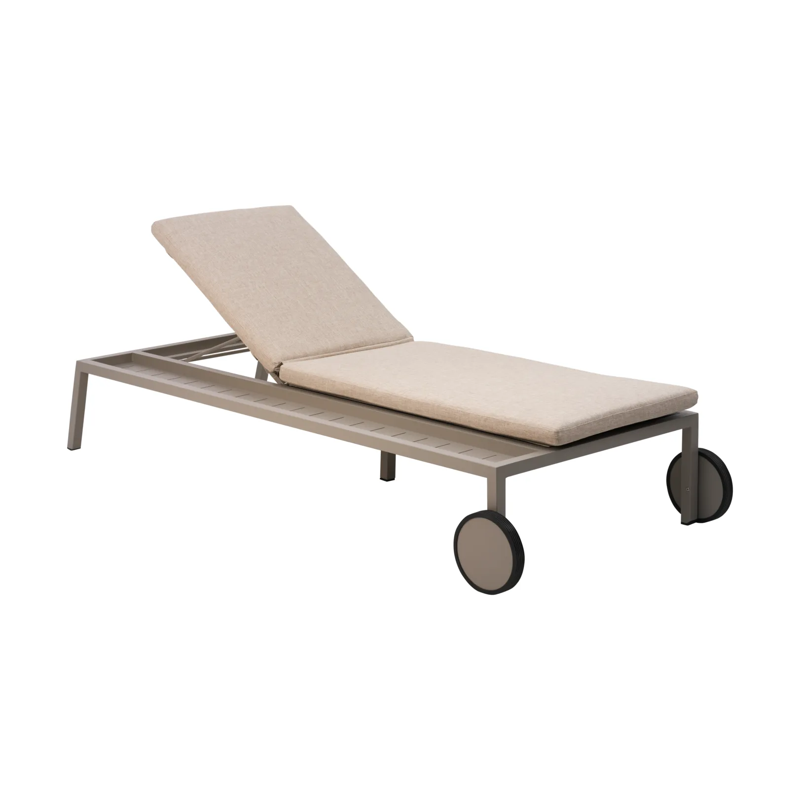 Samvaro ξαπλώστρα 218x92 cm, Khaki Brafab