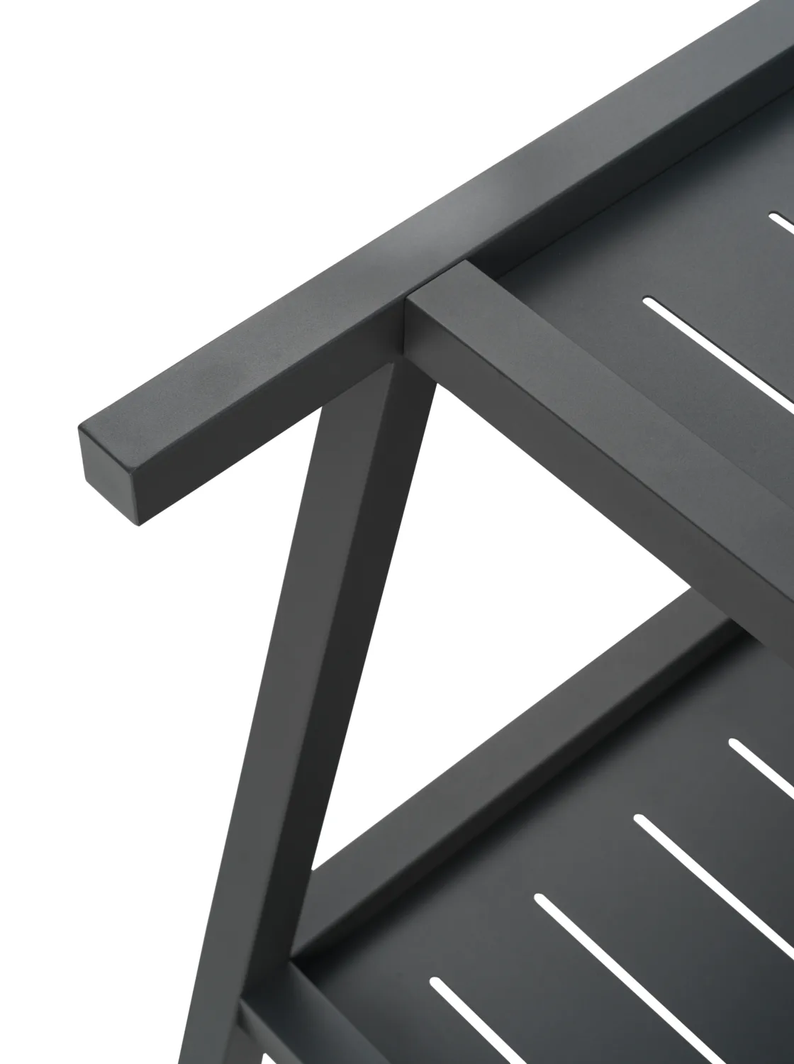 Samvaro τρόλεϊ σερβιρίσματος 86x49x69 εκ., Antracit Brafab