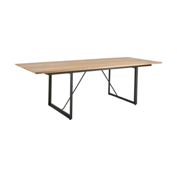 Shad τραπεζαρία 240 cm teak-anthracite - Brafab