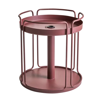 Shady βοηθητικό τραπεζάκι και βάση ομπρέλας - Zin red - Brafab