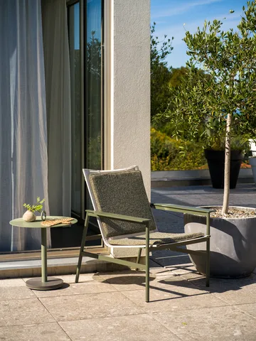 Soro πολυθρόνα lounge - Nordic green-teddy verde - Brafab