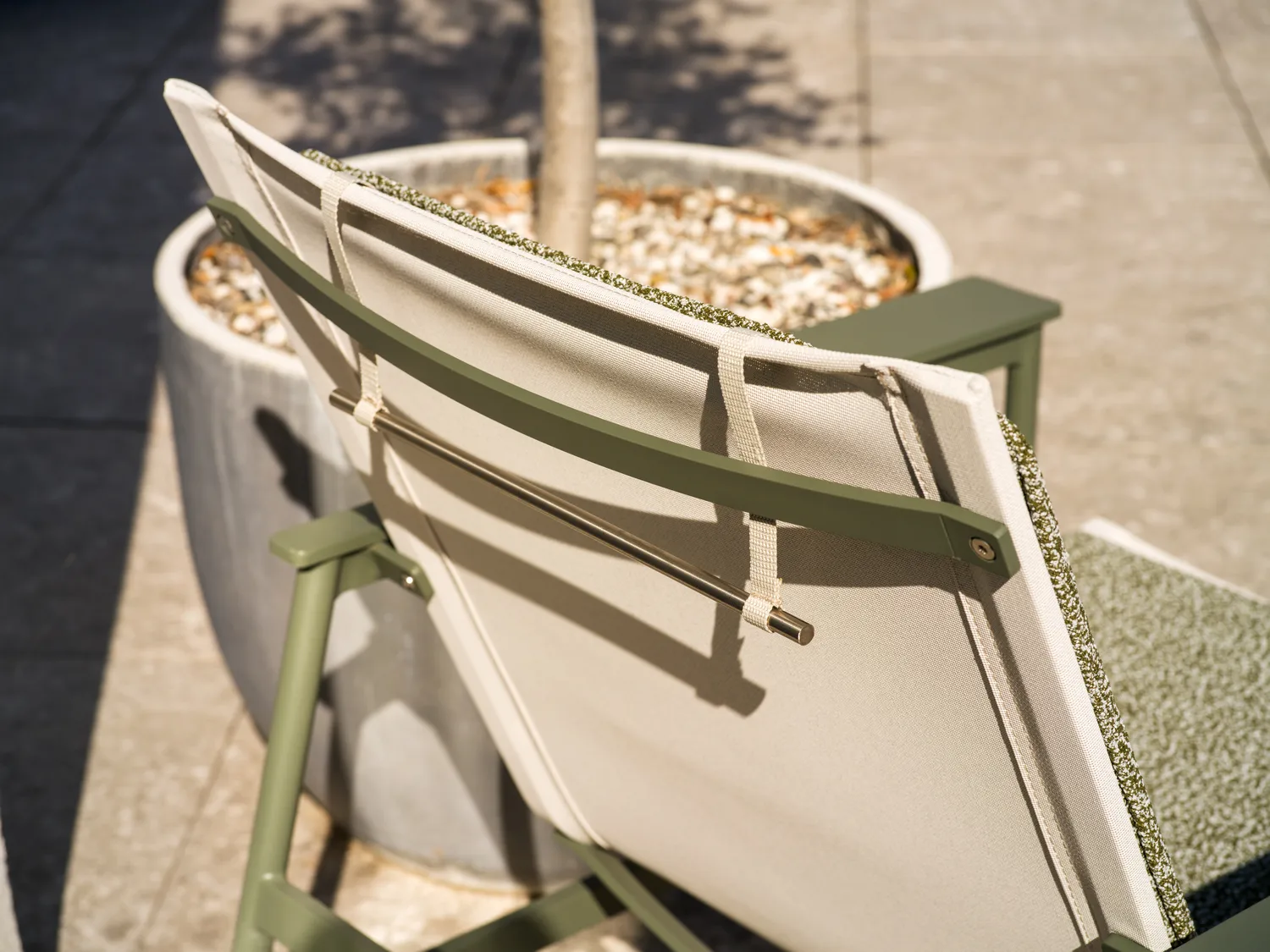 Soro πολυθρόνα lounge, Nordic green-teddy verde Brafab