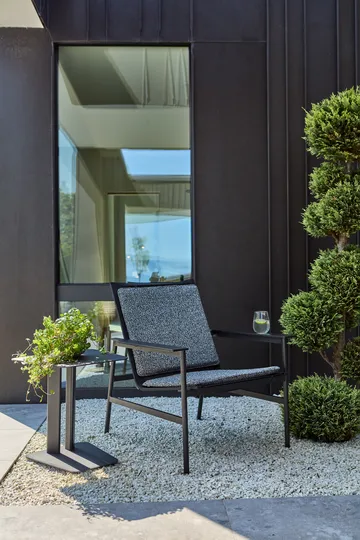 Soro πολυθρόνα lounge - Μαύρο-teddy ant - Brafab