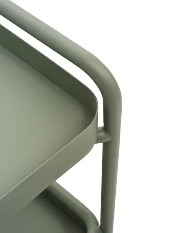 Trolly καροτσάκι σερβιρίσματος 88x59 εκ. - Dusty green - Brafab