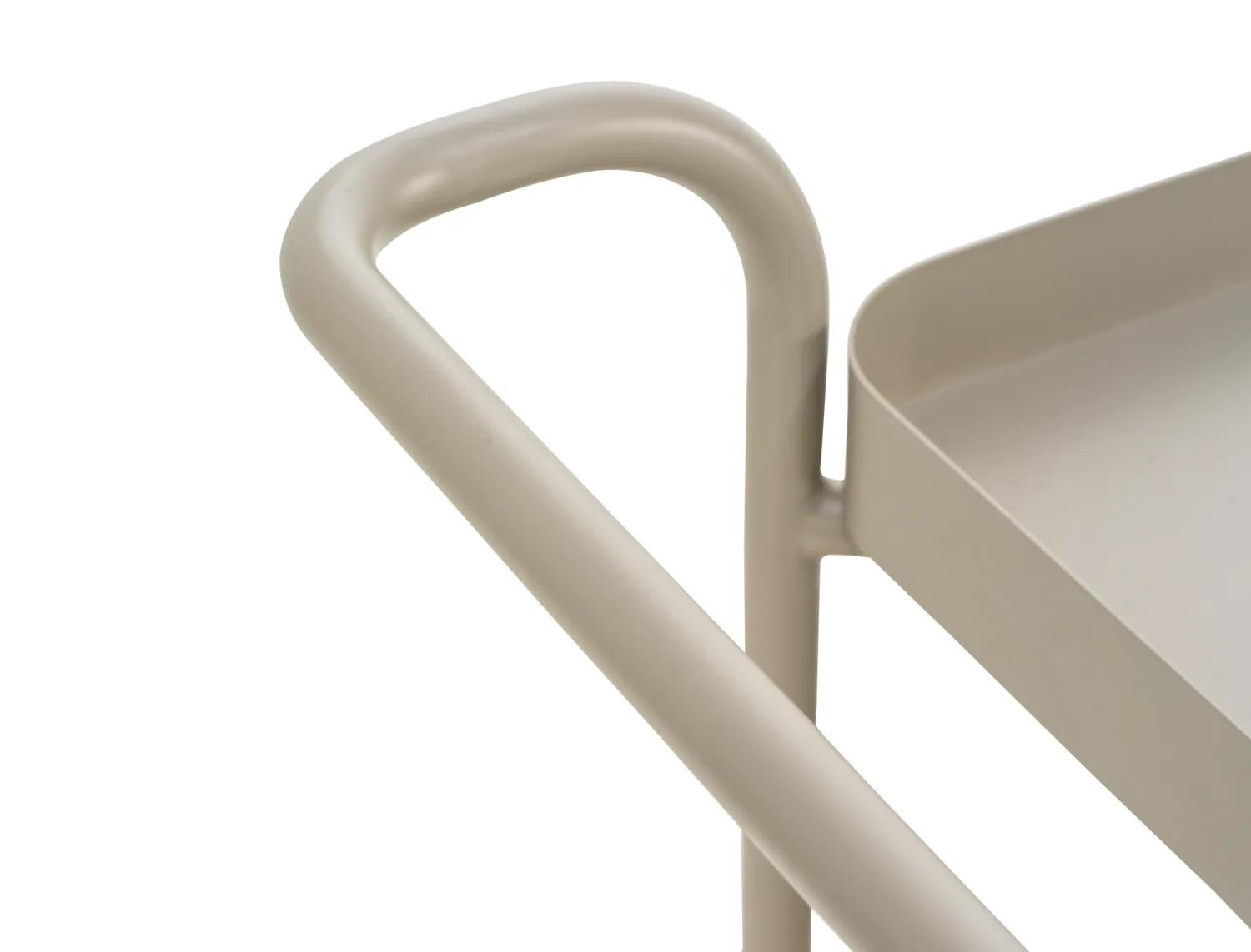 Trolly καροτσάκι σερβιρίσματος 88x59 εκ., Khaki Brafab