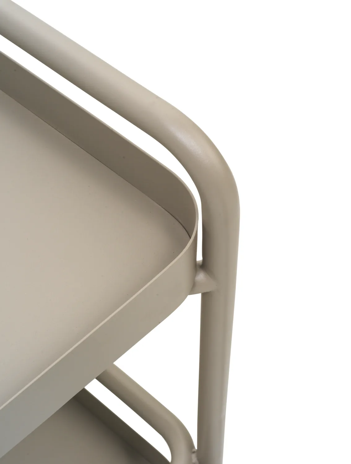 Trolly καροτσάκι σερβιρίσματος 88x59 εκ., Khaki Brafab