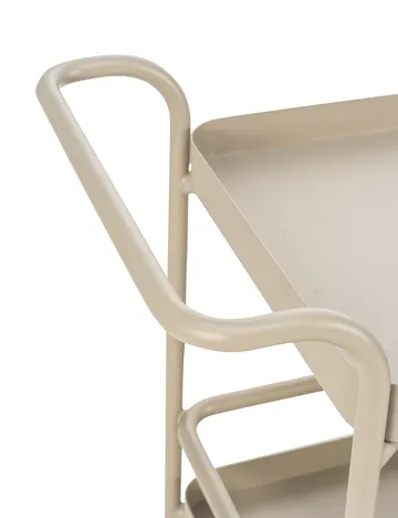 Trolly καροτσάκι σερβιρίσματος 88x59 εκ. - Khaki - Brafab