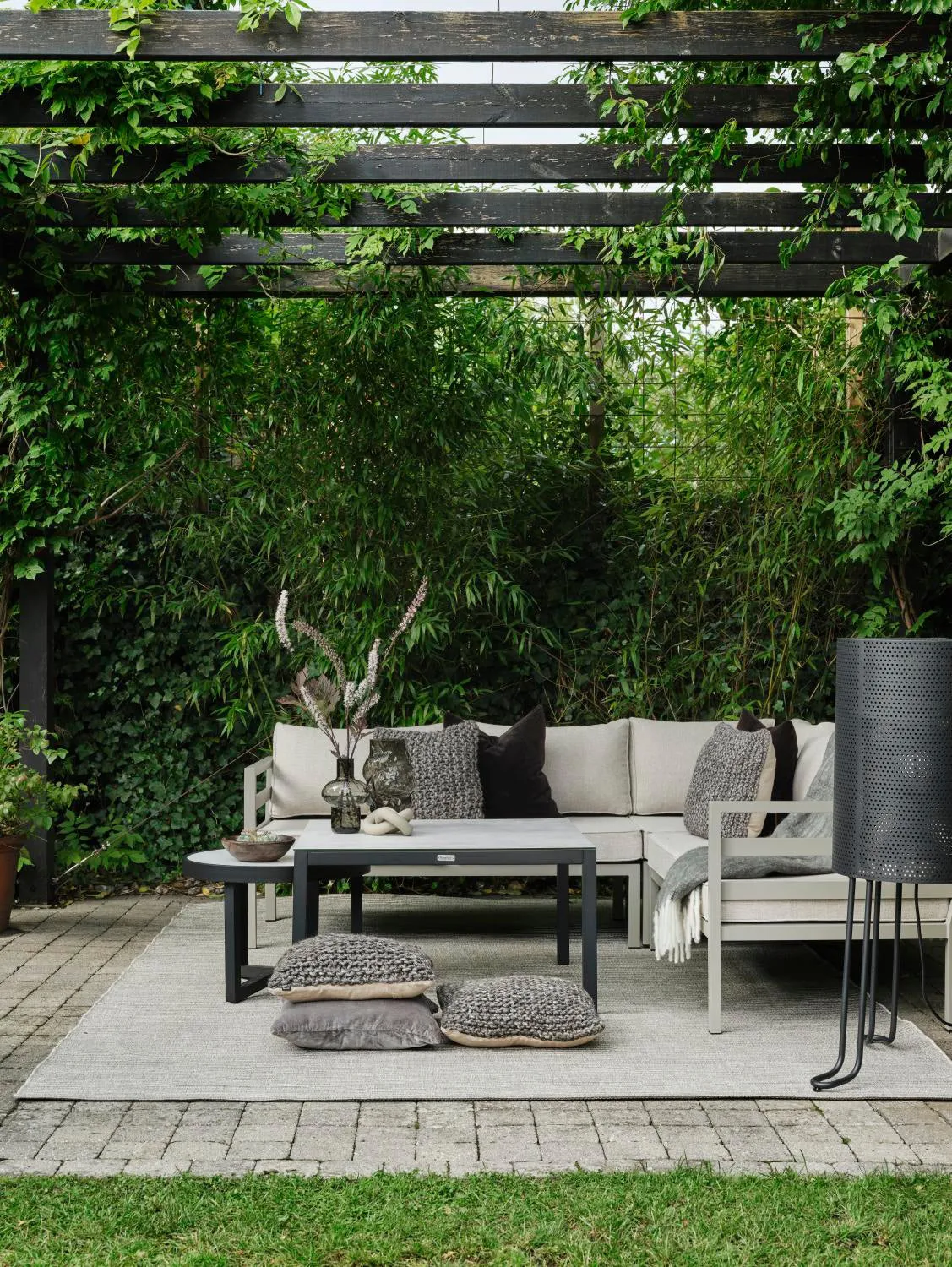 Weldon γωνιακός καναπές, Khaki-sand Brafab