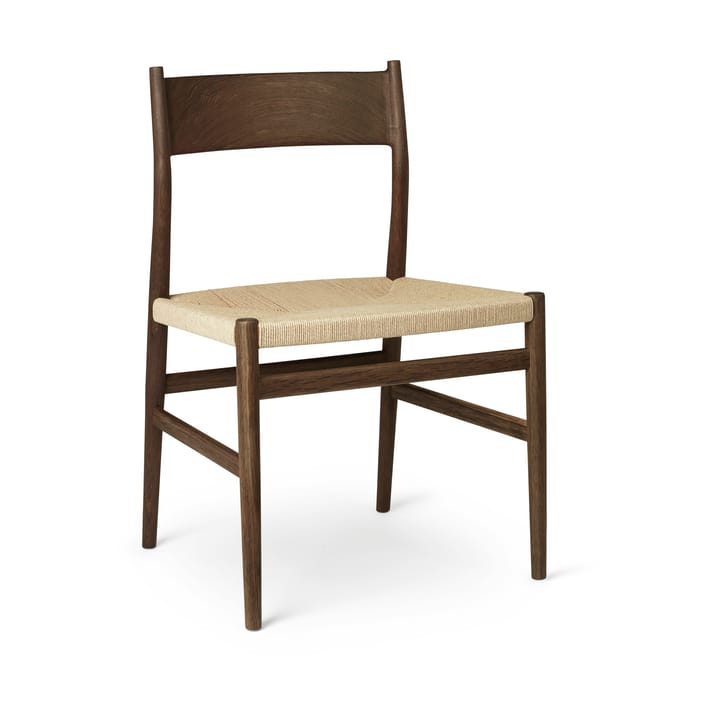 Καρέκλα Arv με υφαντό κάθισμα - Βιολογικό σχοινί από λιναρόσπορο με καπνισμένο φινίρισμα - Brdr. Krüger