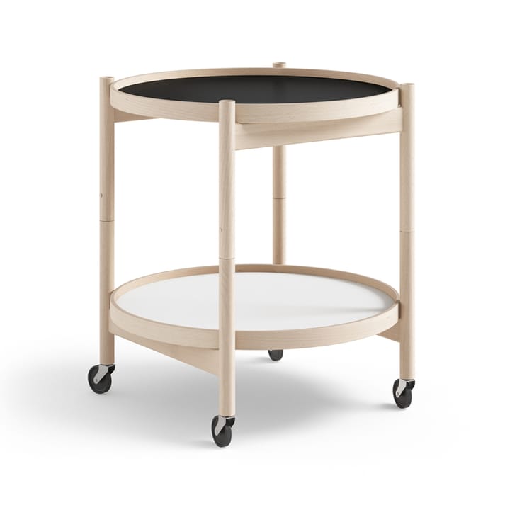 Τραπέζι με ροδάκια Bølling Tray Table model 50  - Base-ακατέργαστο ράφι βιβλίου - Brdr. Krüger