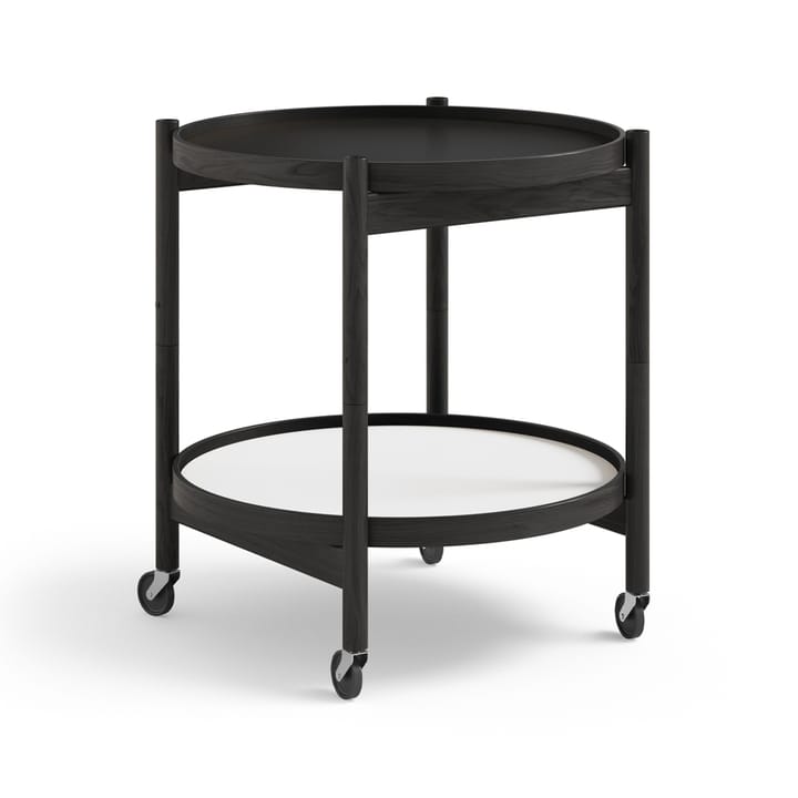 Τραπέζι με ροδάκια Bølling Tray Table model 50 - Base-μαύρη λακαρισμένη βάση δρυός - Brdr. Krüger