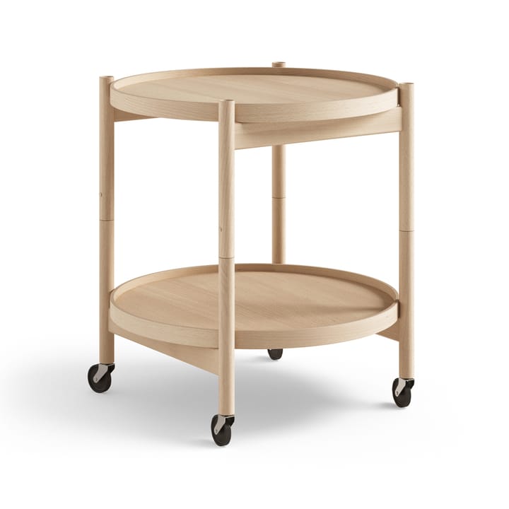 Τραπέζι με ροδάκια Bølling Tray Table model 50  - Book oil-oiled bookshelf - Brdr. Krüger