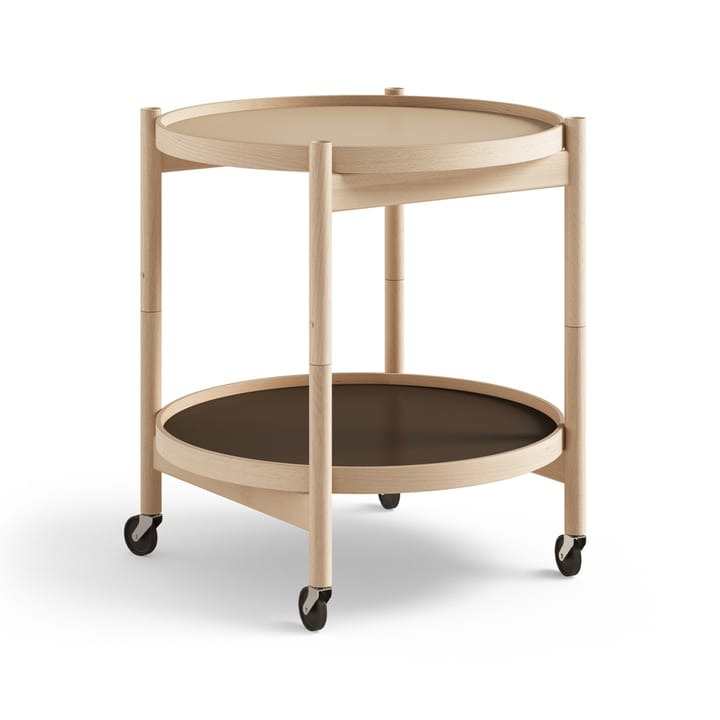 Τραπέζι με ροδάκια Bølling Tray Table model 50 - Earth-λαδωμένο ράφι βιβλίων - Brdr. Krüger