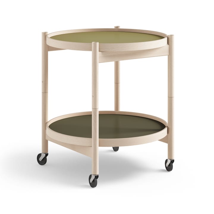 Τραπέζι με ροδάκια Bølling Tray Table model 50 - Leaf-ανεπεξέργαστη βιβλιοθήκη - Brdr. Krüger