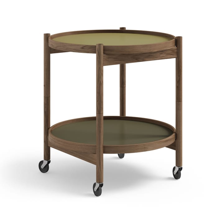 Τραπέζι με ροδάκια Bølling Tray Table model 50 - Leaf-ράφι δρυς καπνισμένο - Brdr. Krüger