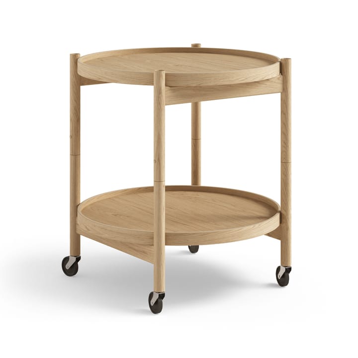 Τραπέζι με ροδάκια Bølling Tray Table model 50  - Oak oil-oiled oak stand - Brdr. Krüger