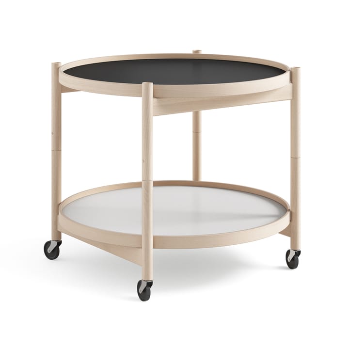 Τραπέζι με ροδάκια Bølling Tray Table model 60 - Base-ακατέργαστο ράφι βιβλίου - Brdr. Krüger