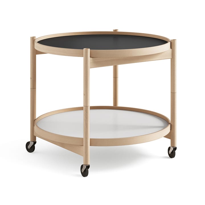 Τραπέζι με ροδάκια Bølling Tray Table model 60 - Base-λαδωμένο βιβλιοστάτη - Brdr. Krüger
