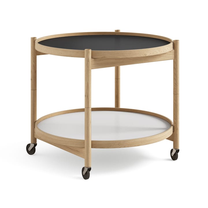 Τραπέζι με ροδάκια Bølling Tray Table model 60 - Base-λαδωμένο εκστατικό - Brdr. Krüger