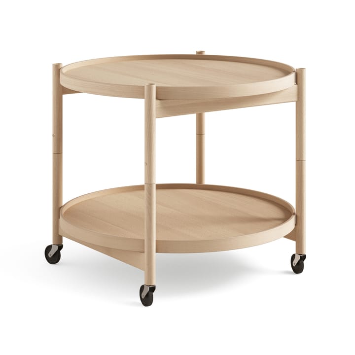 Τραπέζι με ροδάκια Bølling Tray Table model 60 - Book oil-oiled bookshelf - Brdr. Krüger