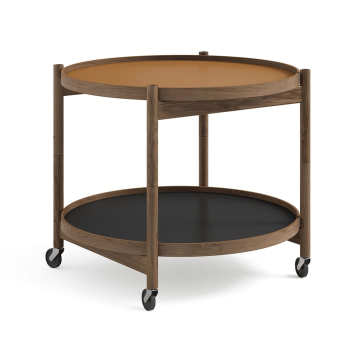 Τραπέζι με ροδάκια Bølling Tray Table model 60  - Clay-δρύινη καπνισμένη βάση - Brdr. Krüger