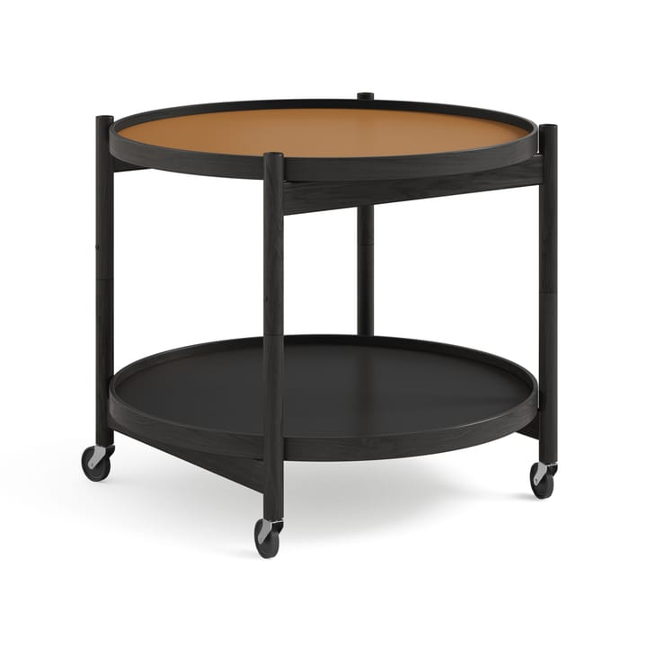 Τραπέζι με ροδάκια Bølling Tray Table model 60 - Clay-μαύρη λακαρισμένη βάση δρυός - Brdr. Krüger