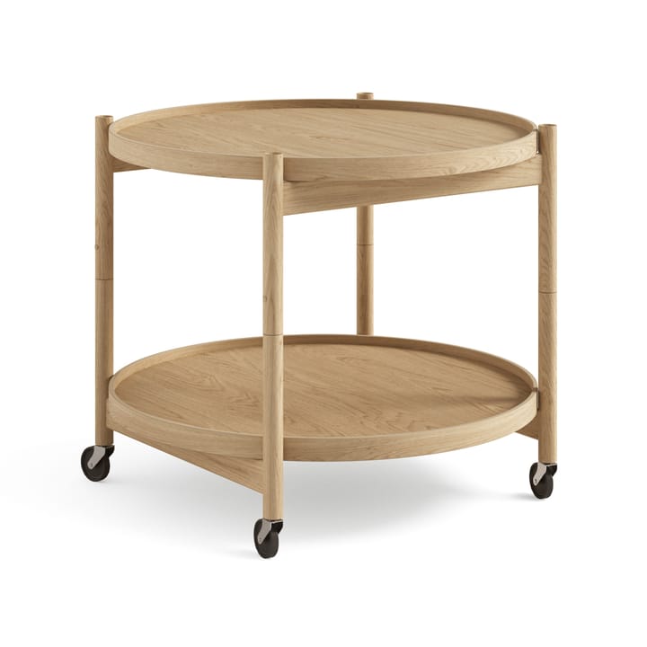 Τραπέζι με ροδάκια Bølling Tray Table model 60 - Oak oil-oiled oak stand - Brdr. Krüger