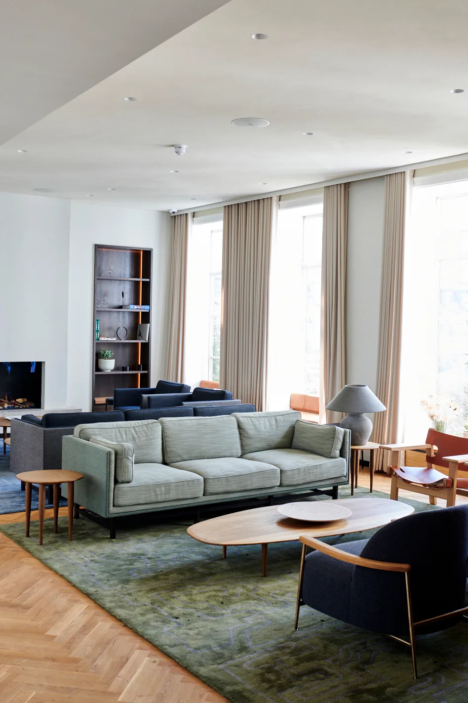 Jari Τραπεζάκι του καφέ, 80x180 εκ., Καπνιστή λαδωμένη δρυς Brdr. Krüger