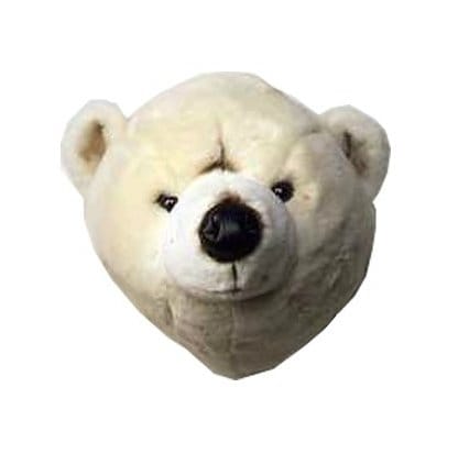 Λούτρινο κεφάλι πολικής αρκούδας για τον τοίχο - πολική αρ�κούδα - Brigbys