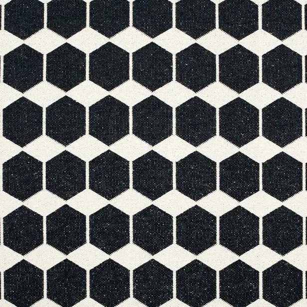 Anna χαλί μαύρο μεγάλο, 150x200 cm Brita Sweden