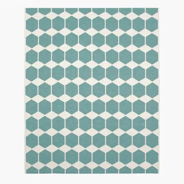 Anna χαλί aqua μεγάλο - 150x200 cm - Brita Sweden