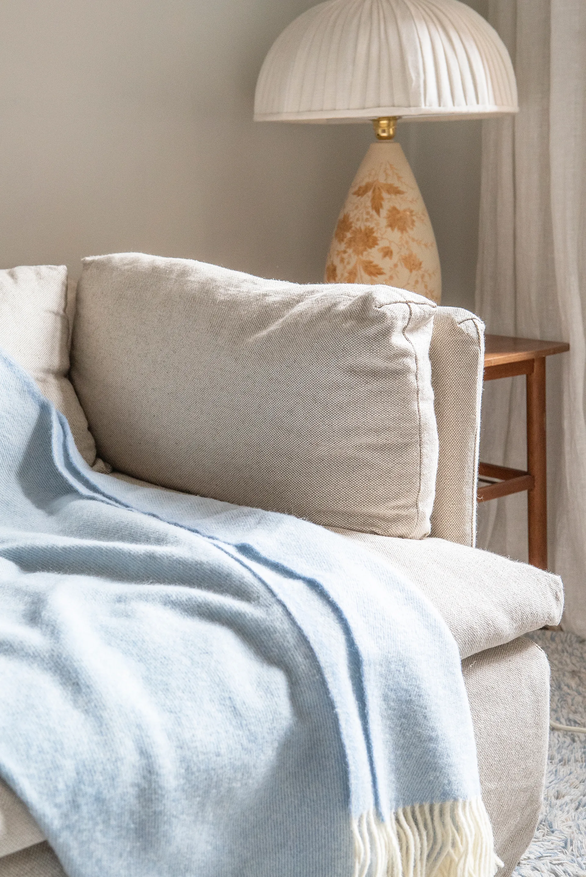 Mono μάλλινη κουβέρτα 170x130 εκ,, Mist Brita Sweden