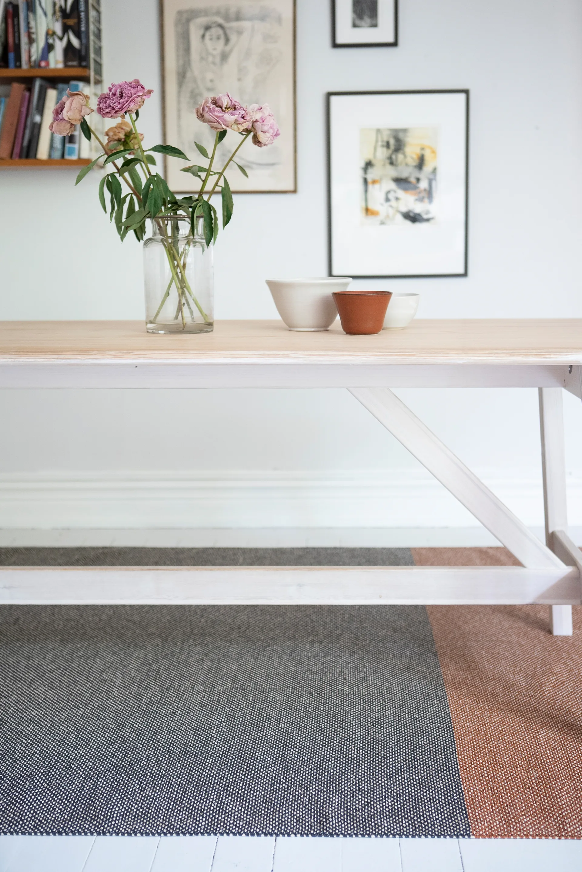 Moor χαλάκι mud (μαύρο-τερακότα), 170x300 cm Brita Sweden