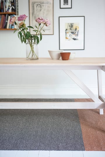 Moor χαλάκι mud (μαύρο-τερακότα) - 170x300 cm - Brita Sweden