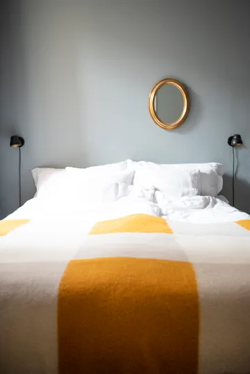 Pop μάλλινο ριχτάρι 130x200 cm - Κίτρινο - Brita Sweden