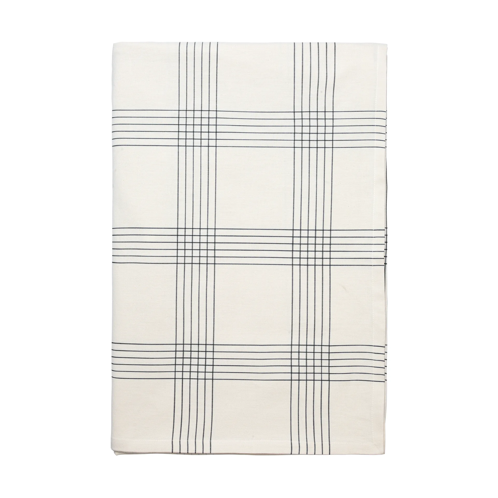 Alice τραπεζομάντηλο, 160x300 εκ., Black-Natural Broste Copenhagen