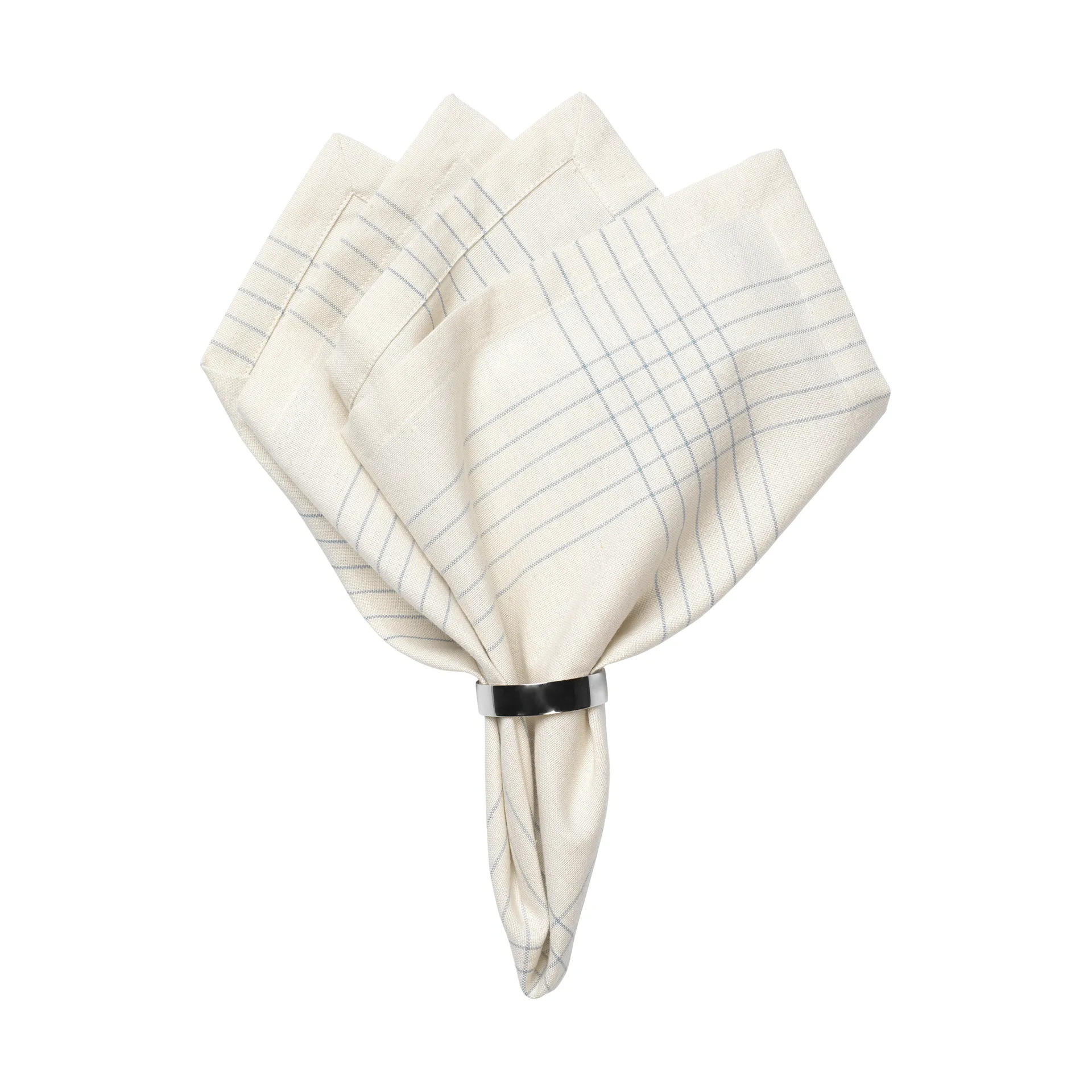 Alice υφασμάτινη πετσέτα 45x45 εκ, Dusty blue-natural Broste Copenhagen